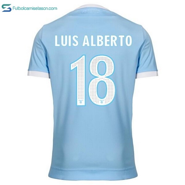 Camiseta Lazio 1ª Luis Alberto 2017/18